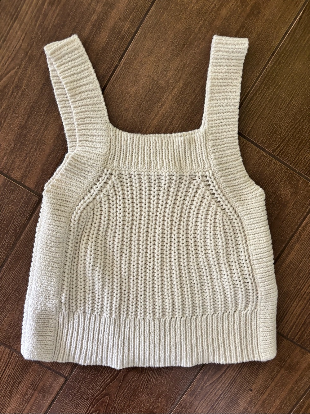 Wilfred Cream Knit Shell 2XS